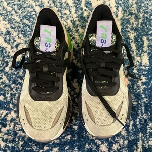 Puma Black and Gray Athletic Shoes
